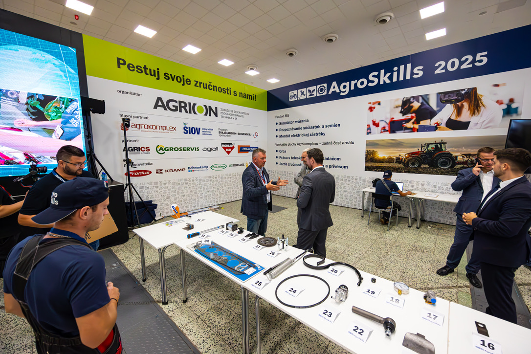 Priestor vnútorných disciplín AgroSkills 2025